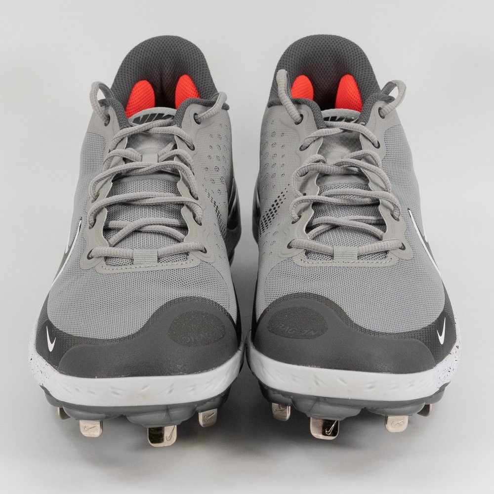 Nike Alpha Huarache Elite 3 Low 'Light Smoke Grey' CK0746-011 Metal Baseball - Picture 6 of 10